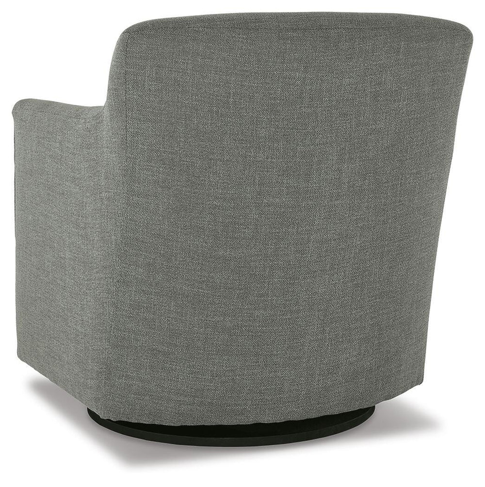 Bradney Swivel Accent Chair - Gray (5)
