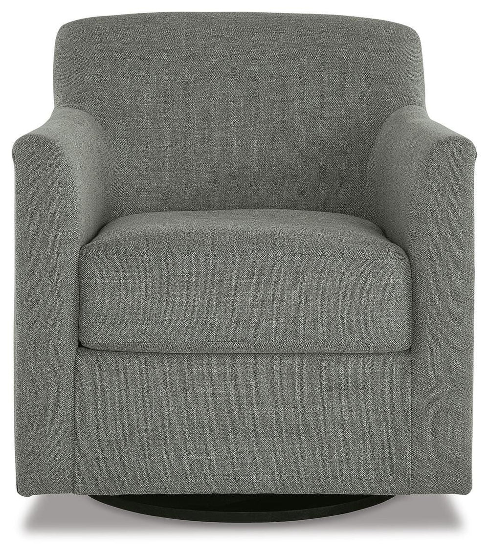 Bradney Swivel Accent Chair - Gray (3)