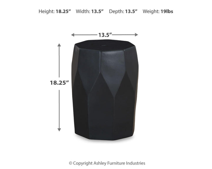 Rhysworth Stool - Black (4)