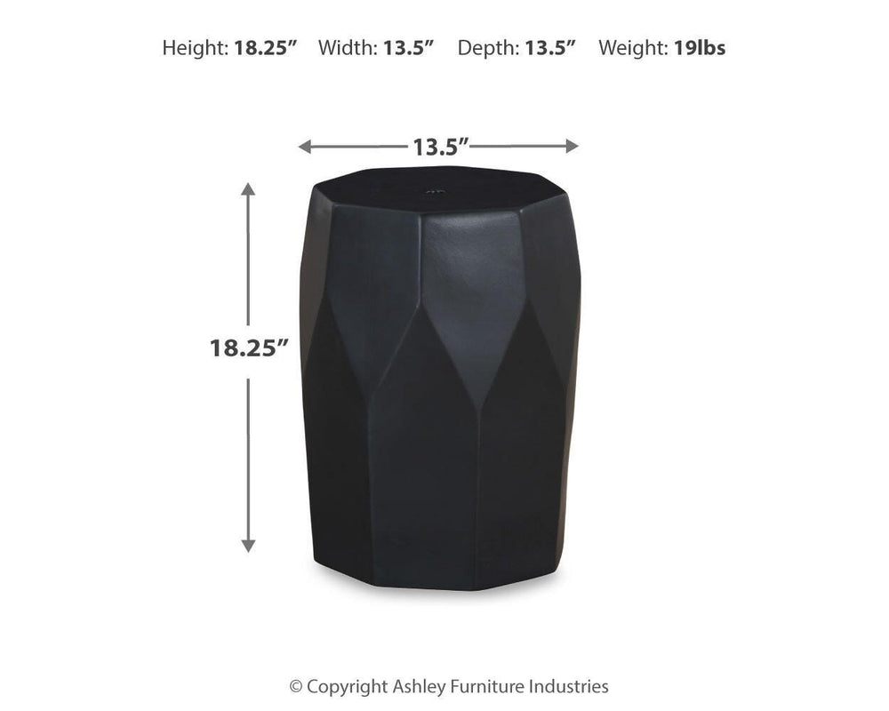 Rhysworth Stool - Black (4)