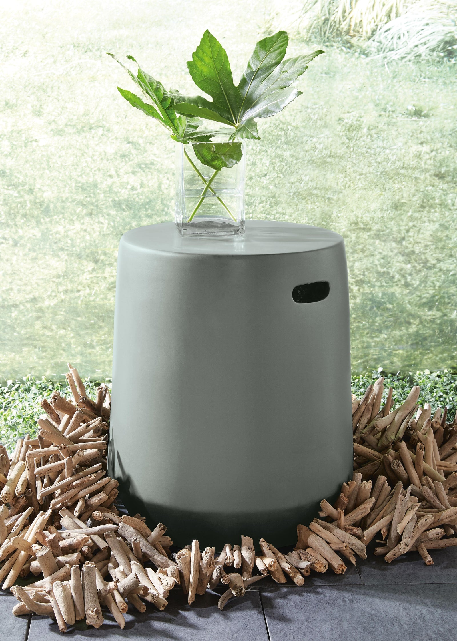 Kalmunds Stool - Dark Gray (2)