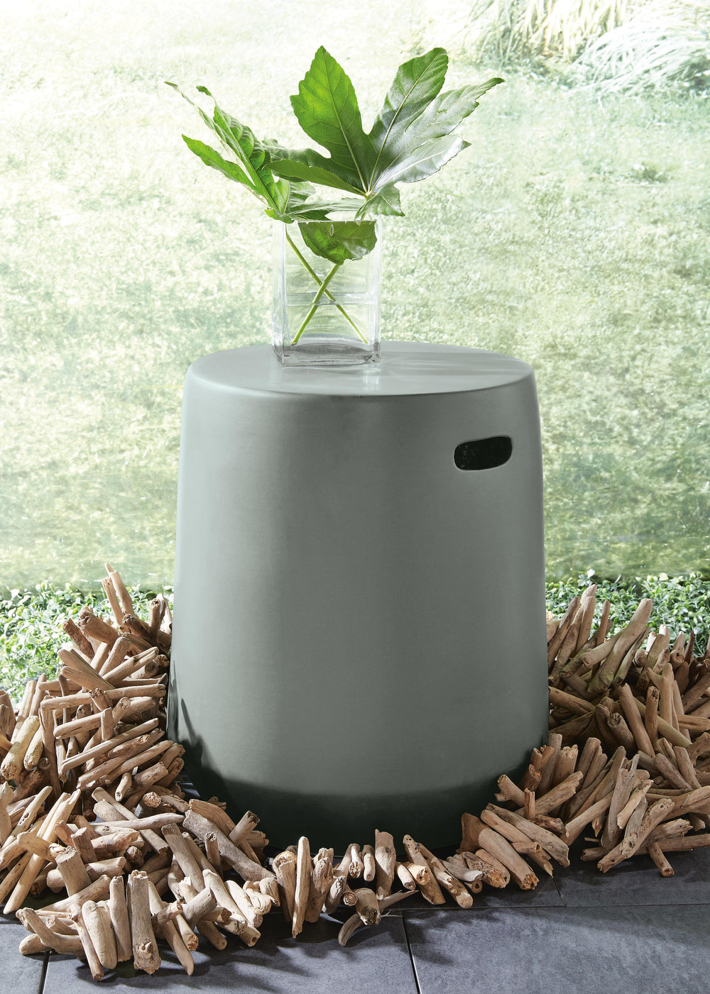 Kalmunds Stool - Dark Gray (2)