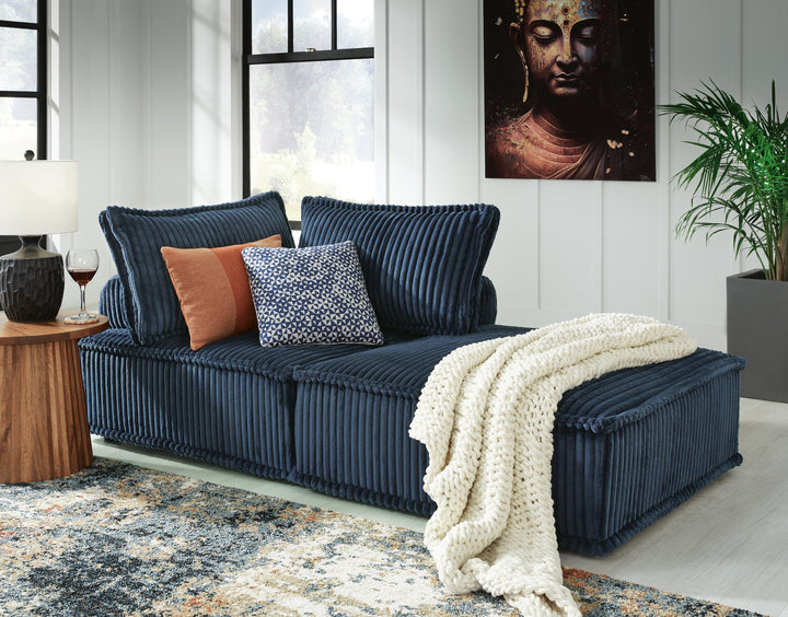 Bales 2-Piece Modular Seating - Navy (2)
