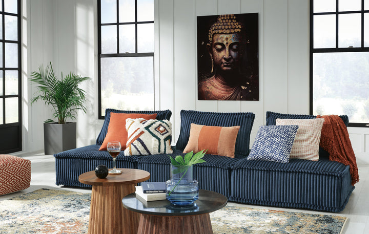 Bales 3-Piece Modular Seating - Blue (2)