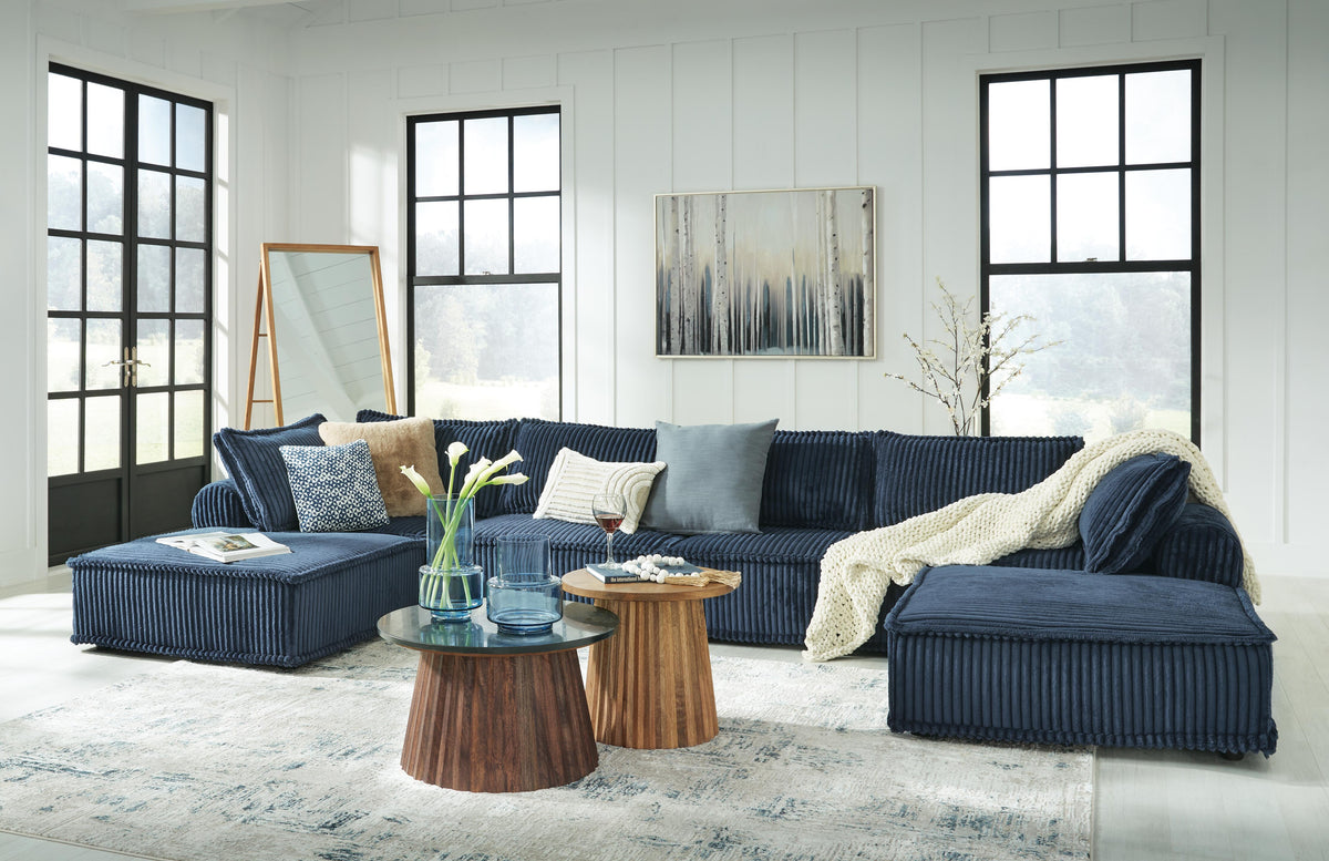 Bales 6-Piece Modular Seating - Navy (2)