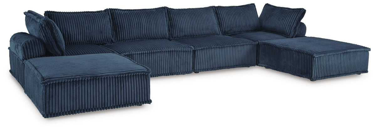 Bales 6-Piece Modular Seating - Navy (1)