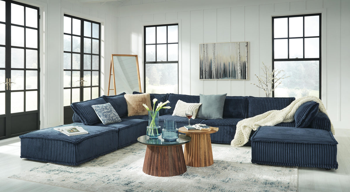 Bales 7-Piece Modular Seating - Navy (2)