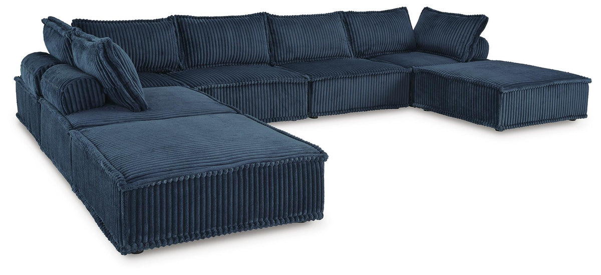 Bales 7-Piece Modular Seating - Navy (1)
