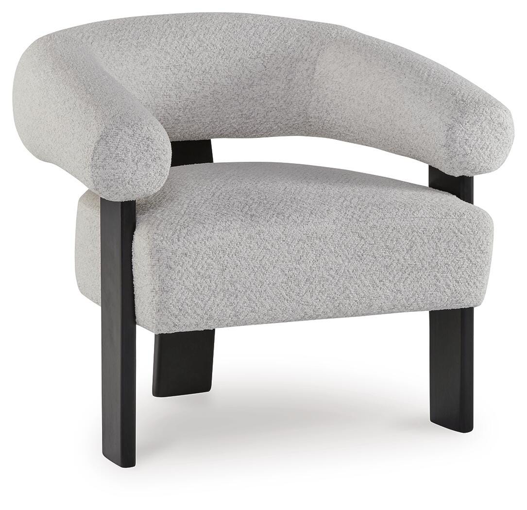 Dultish Accent Chair - White (1)