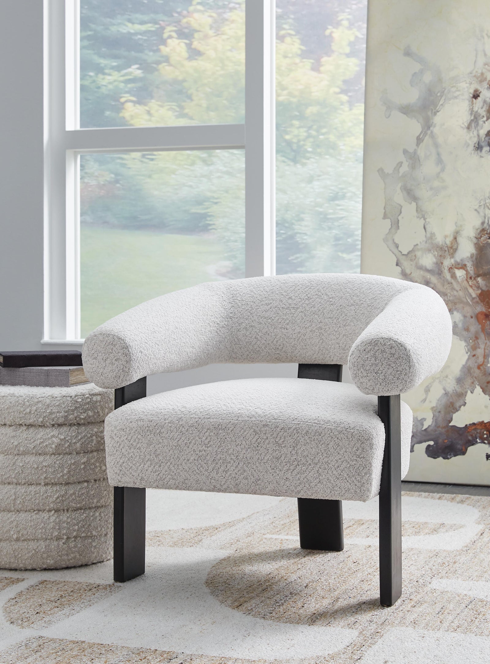 Dultish Accent Chair - White (2)