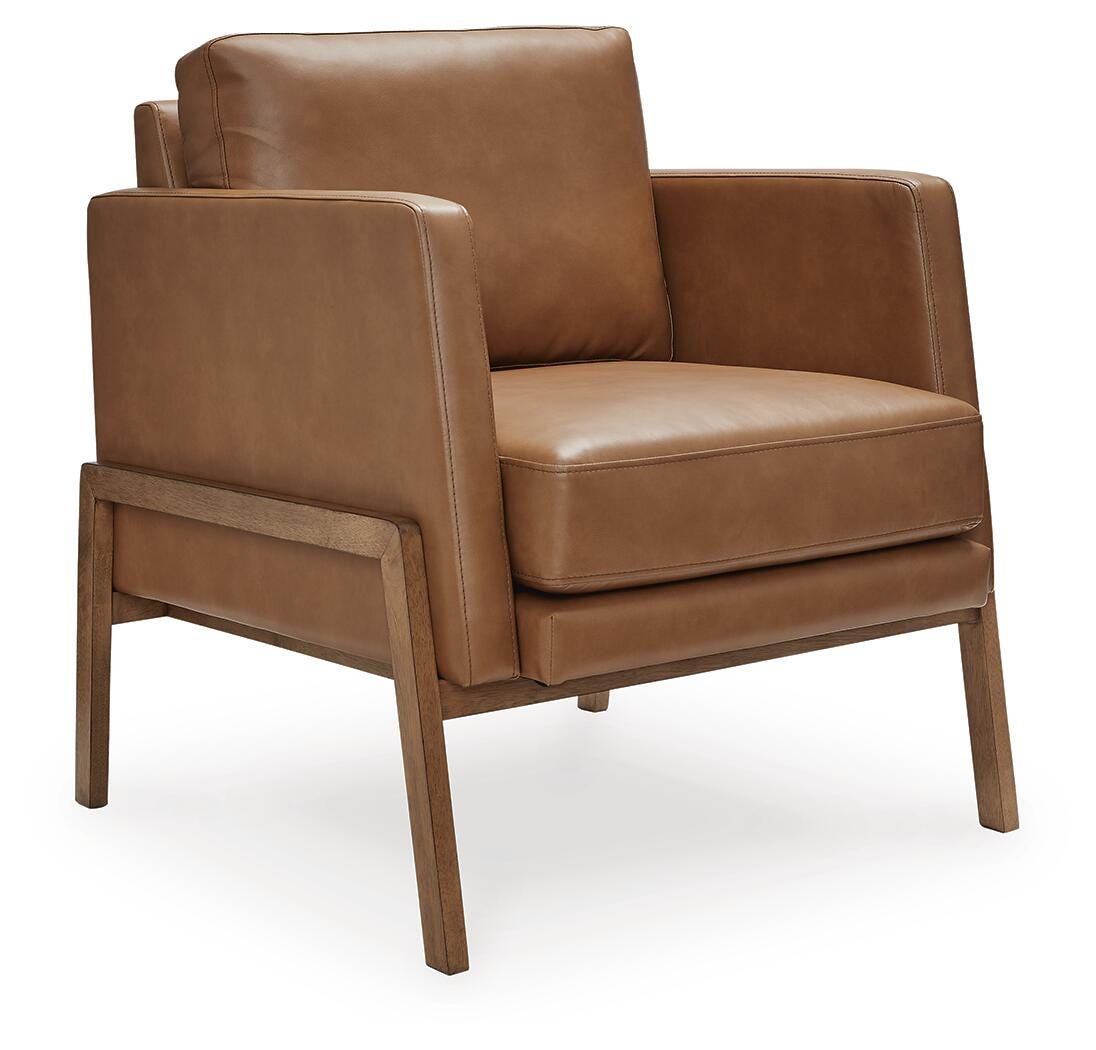 Numund Accent Chair - Light Brown (1)