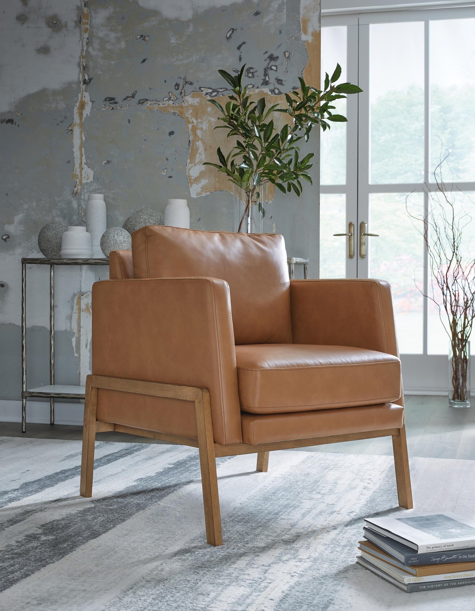 Numund Accent Chair - Light Brown (2)