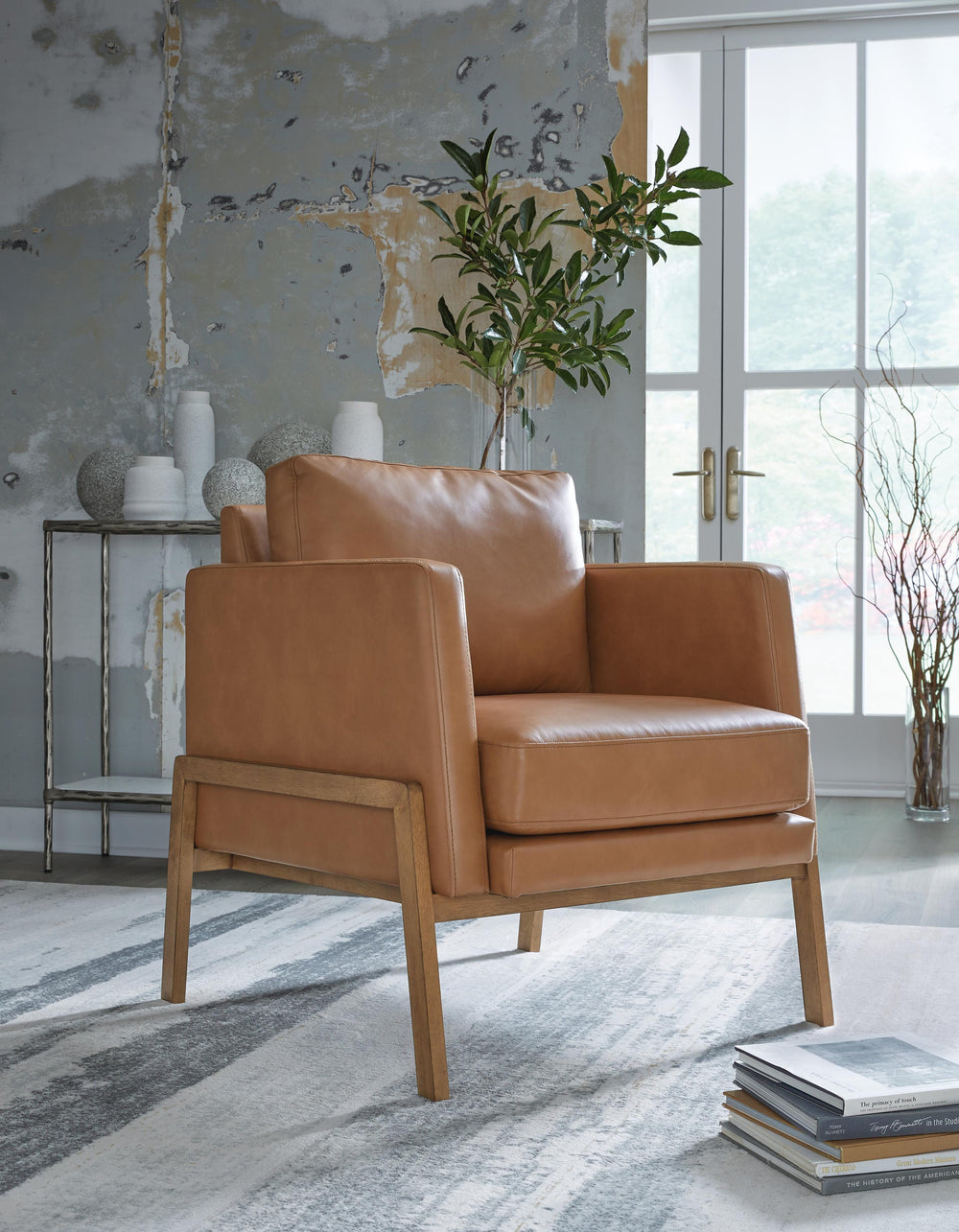 Numund Accent Chair - Light Brown (2)