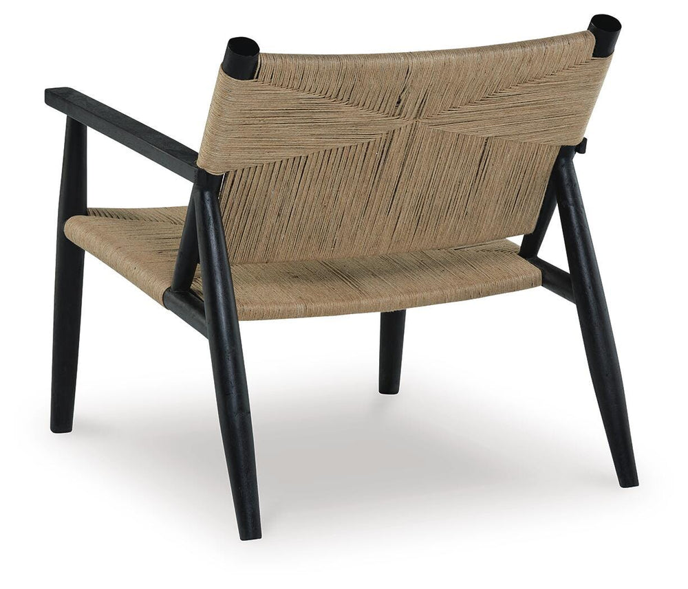 Halfmore Accent Chair - Black (5)