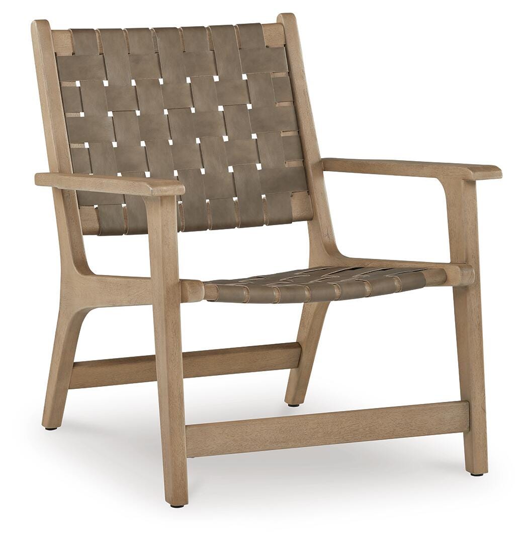 Jameset Accent Chair - Light Brown (1)