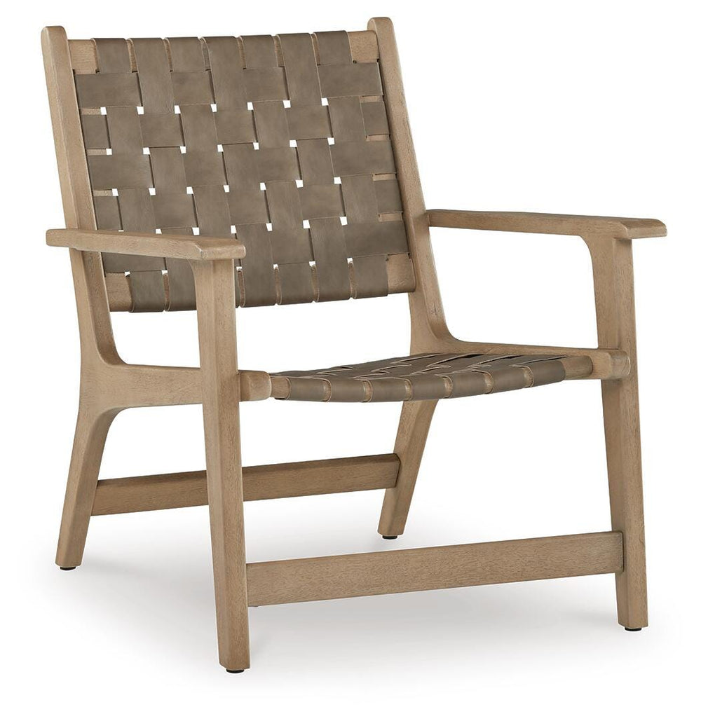 Jameset Accent Chair - Light Brown (1)