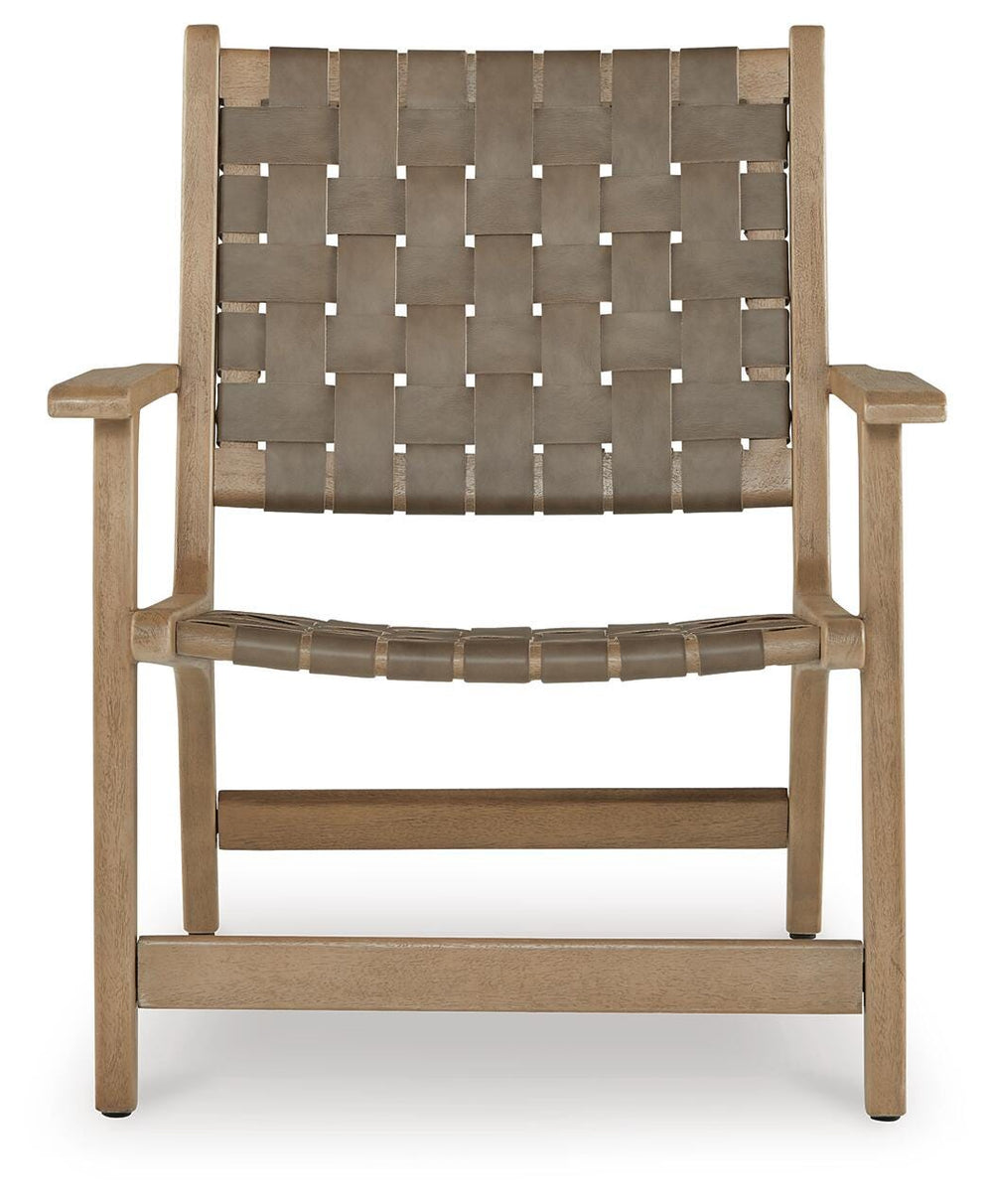 Jameset Accent Chair - Light Brown (3)