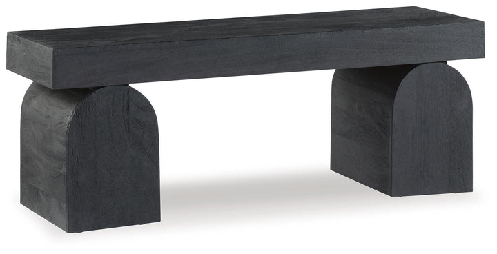 Holgrove Accent Bench - Black (1)