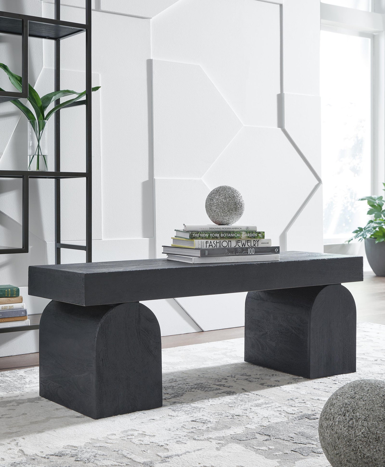 Holgrove Accent Bench - Black (2)