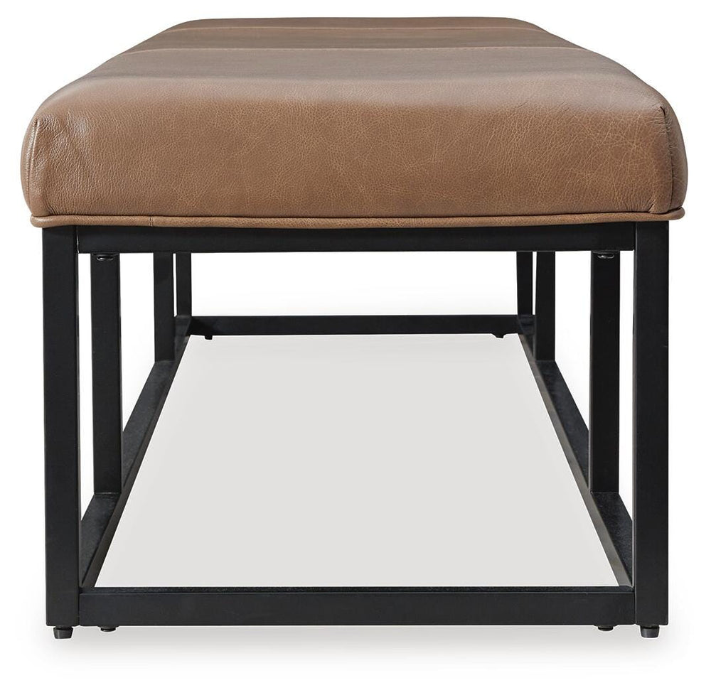 Joston Accent Bench - Light Brown (4)