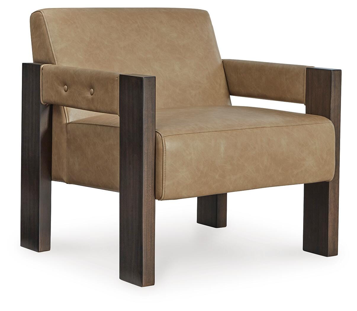 Adlanlock Accent Chair - Light Brown (1)