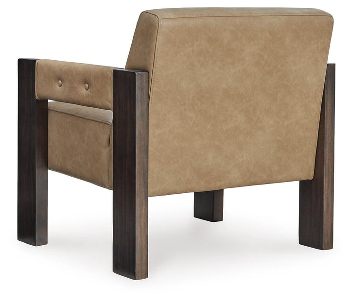 Adlanlock Accent Chair - Light Brown (5)