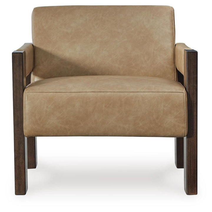 Adlanlock Accent Chair - Light Brown (3)