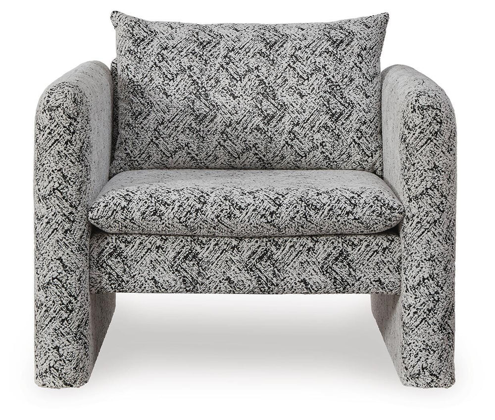 Kenbell Accent Chair - Black (3)
