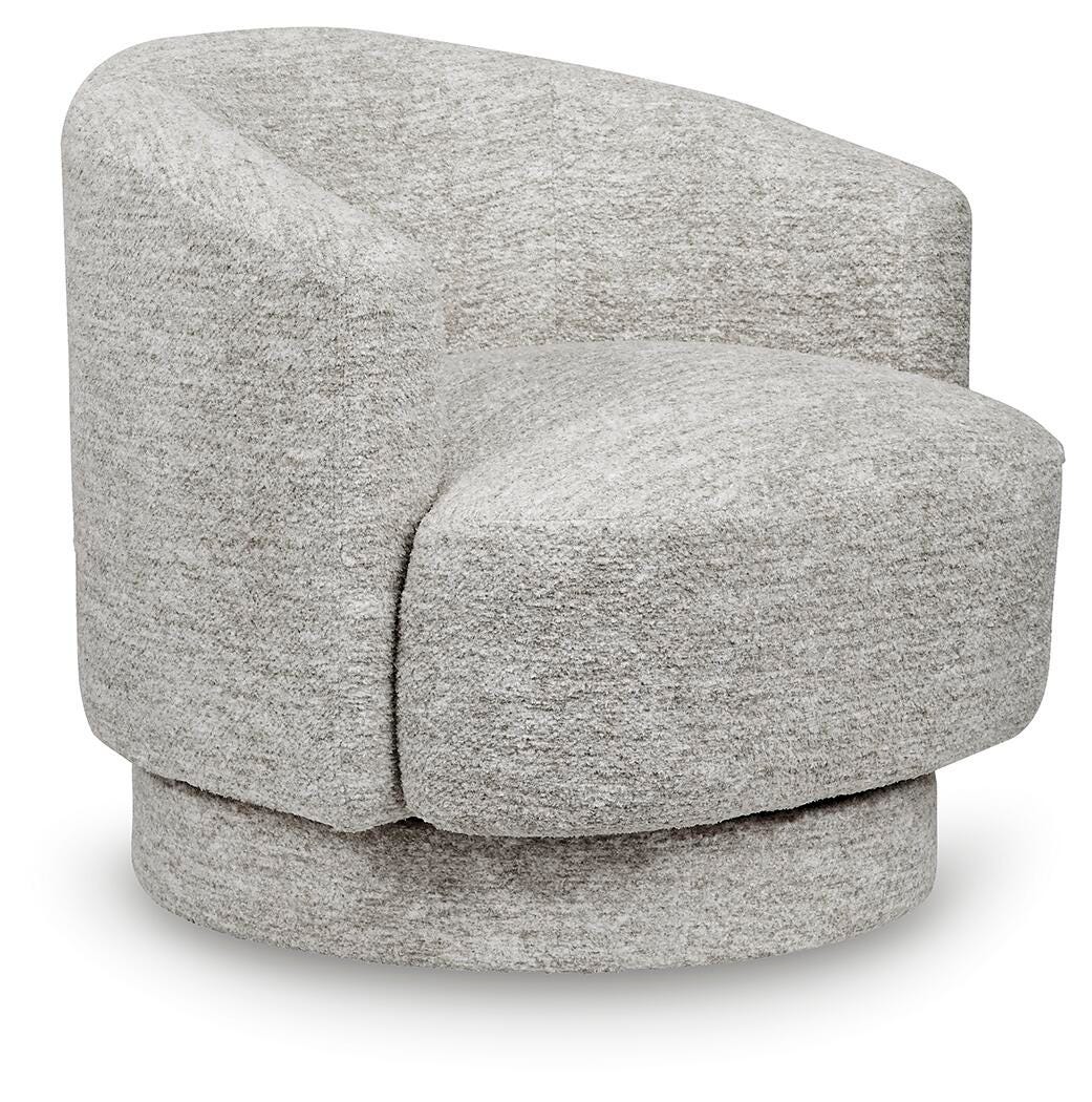 Wardsor Swivel Accent Chair - Gray (1)