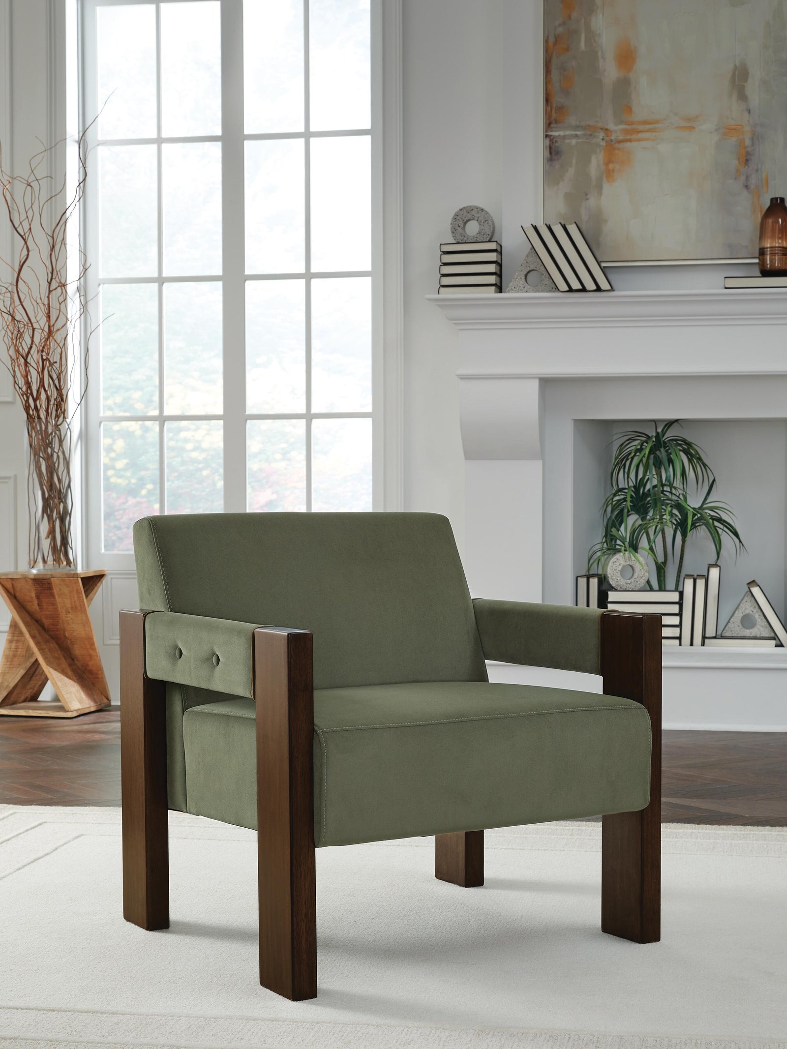 Adlanlock Accent Chair - Green (2)