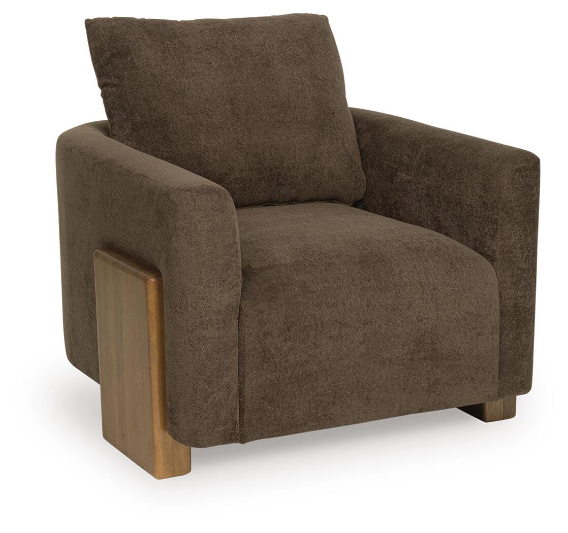 Dairlett Accent Chair - Dark Brown (1)