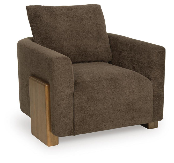 Dairlett Accent Chair - Dark Brown (1)