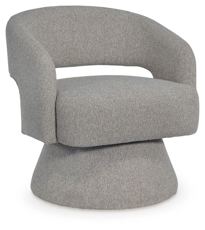 Nashkins Swivel Accent Chair - Gray (1)