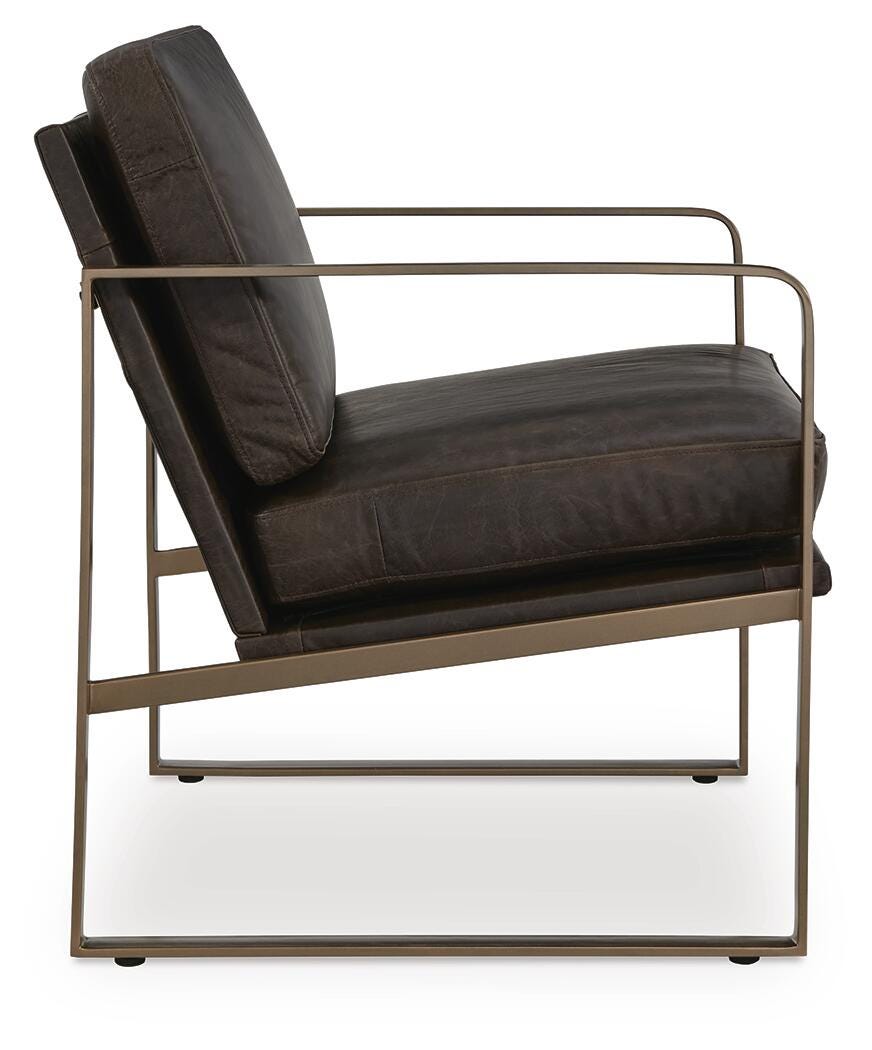 Bradett Accent Chair - Dark Brown (4)