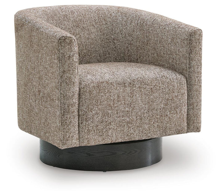 Jorryn Swivel Accent Chair - Brown (1)