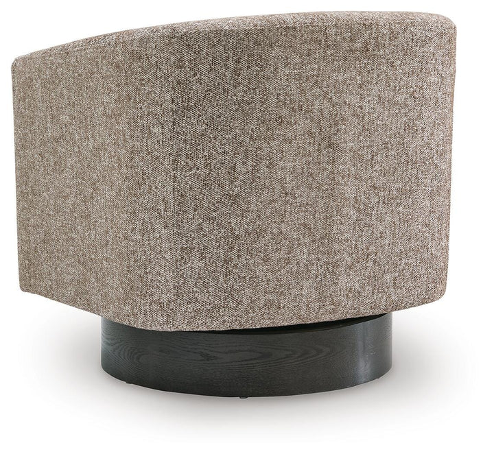 Jorryn Swivel Accent Chair - Brown (5)