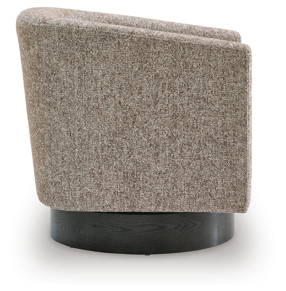Jorryn Swivel Accent Chair - Brown (4)