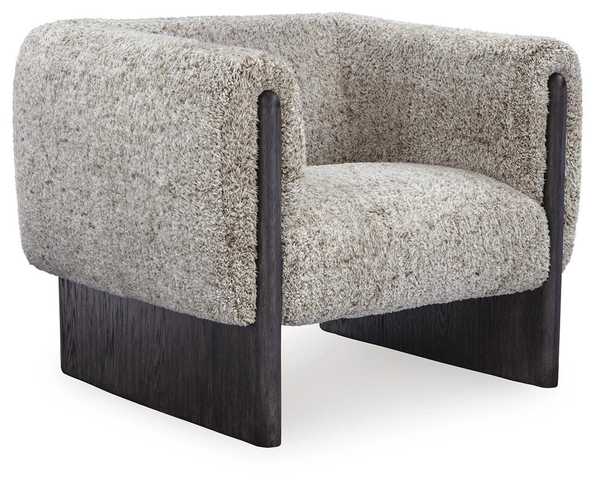 Olethea Accent Chair - Oatmeal (1)