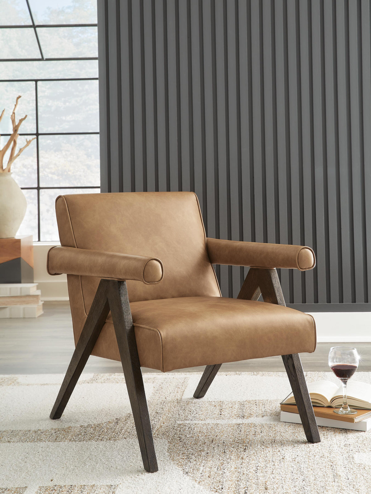 Goda Accent Chair - Caramel (2)