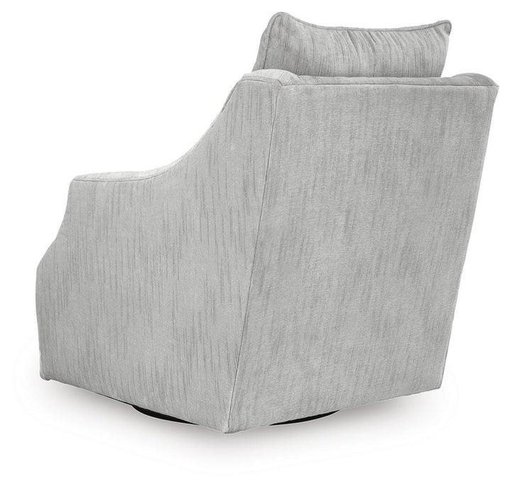 Gubbins Swivel Accent Chair - Gray (5)