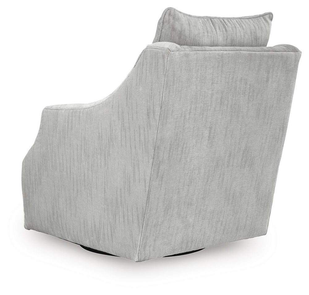 Gubbins Swivel Accent Chair - Gray (5)