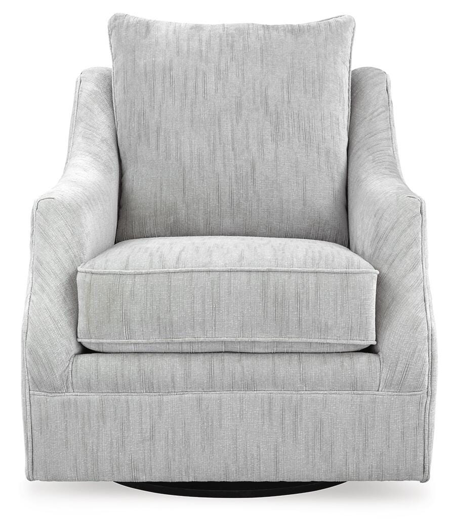 Gubbins Swivel Accent Chair - Gray (3)