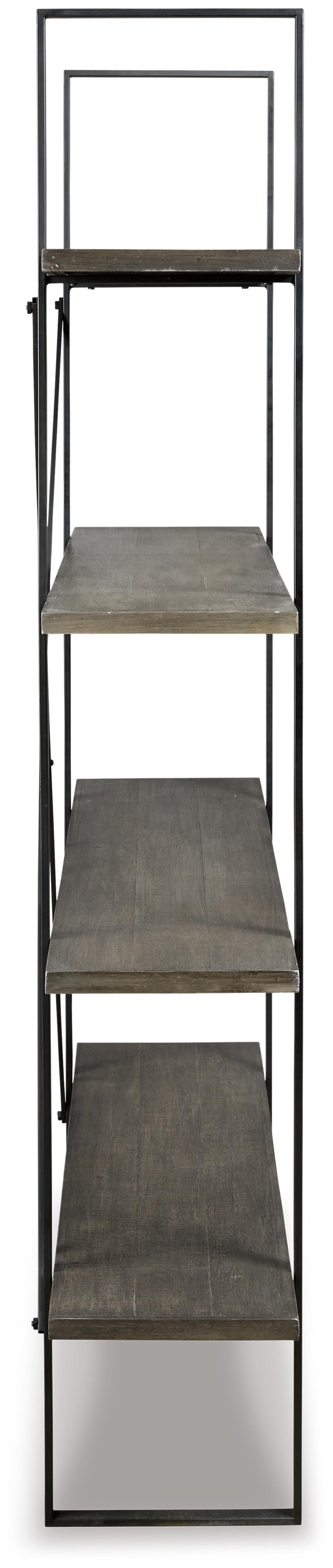 Gilesgrove Bookcase - Dark Gray (5)