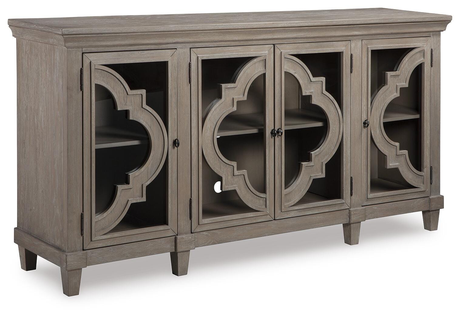Fossil Ridge Accent Cabinet - Gray (1)