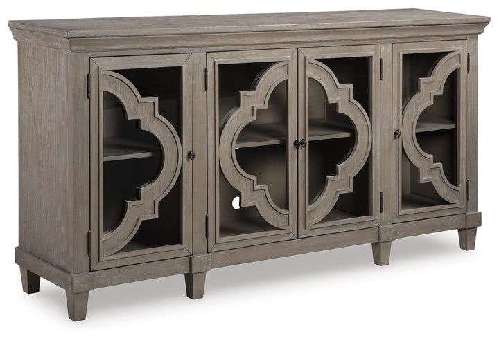 Fossil Ridge Accent Cabinet - Gray (1)