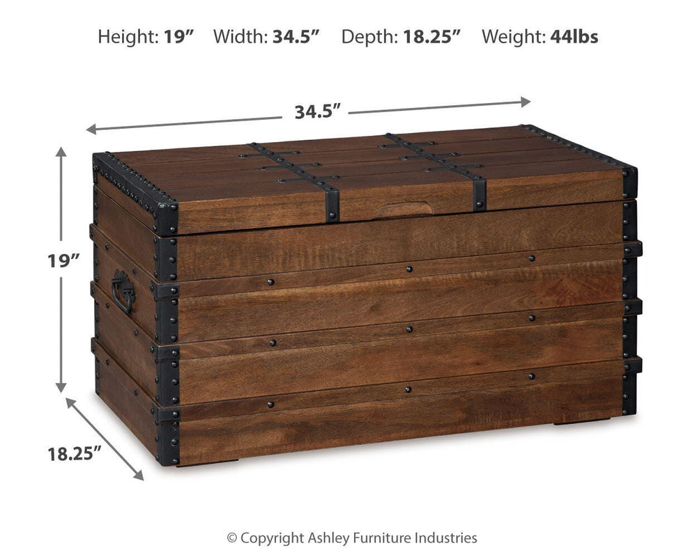 Kettleby Storage Trunk - Dark Brown (4)