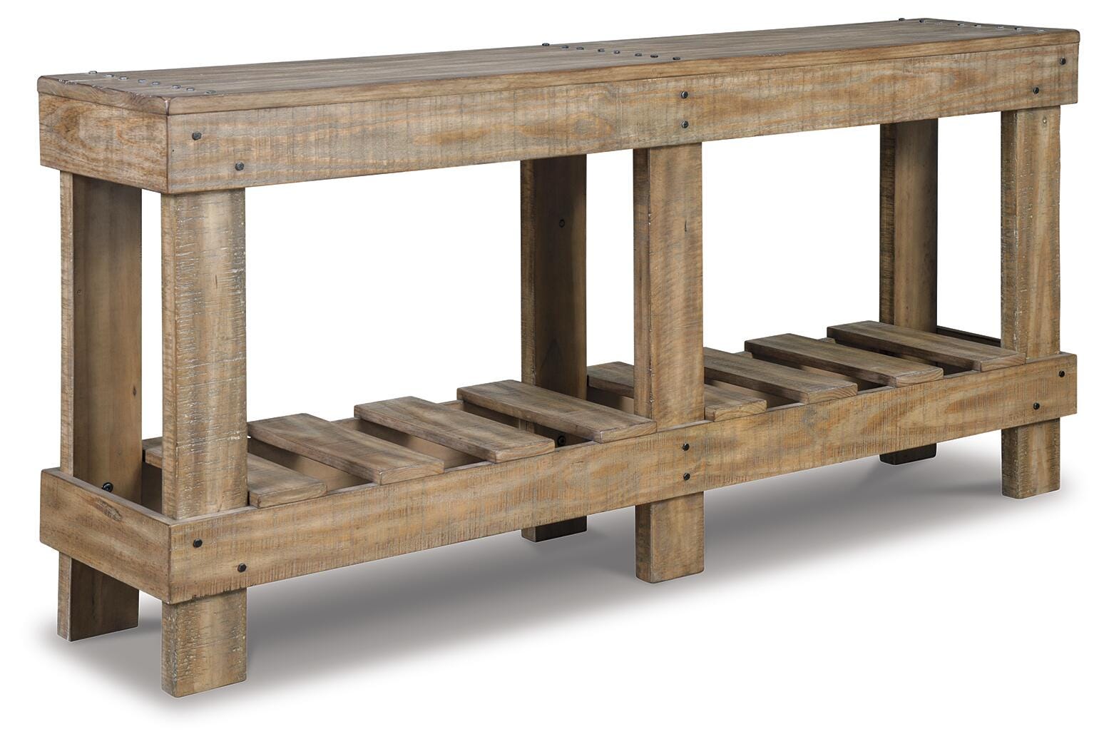 Susandeer Sofa/Console Table - Dark Brown (1)