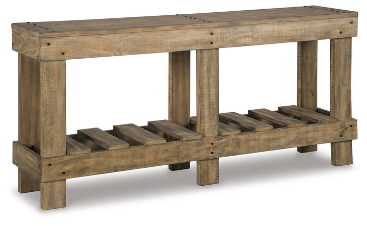 Susandeer Sofa/Console Table - Dark Brown (6)