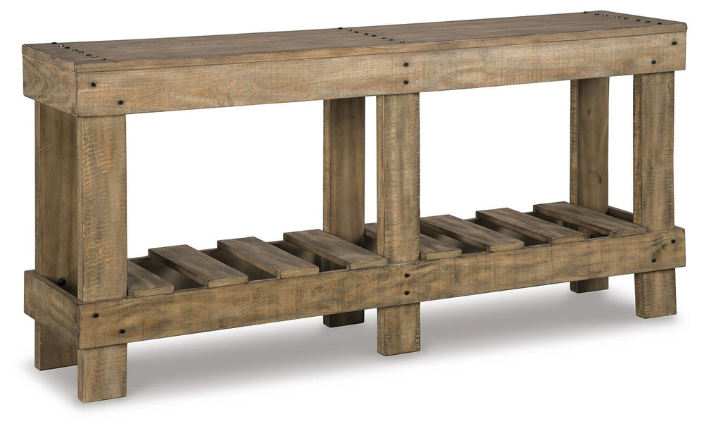 Susandeer Sofa/Console Table - Dark Brown (6)