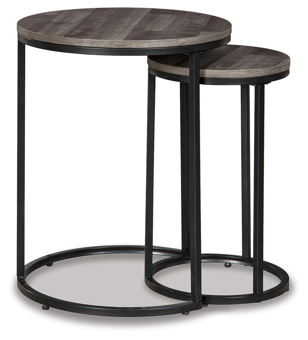 Briarsboro Accent Table (Set of 2) - Dark Gray (4)